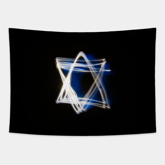 Star of David Tapestry by wavemovies