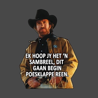 Dit gaan begin poesklappe reen T-Shirt