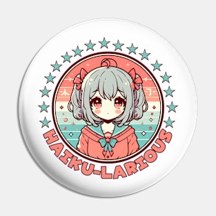 Japanese Anime Otaku Girl Pin