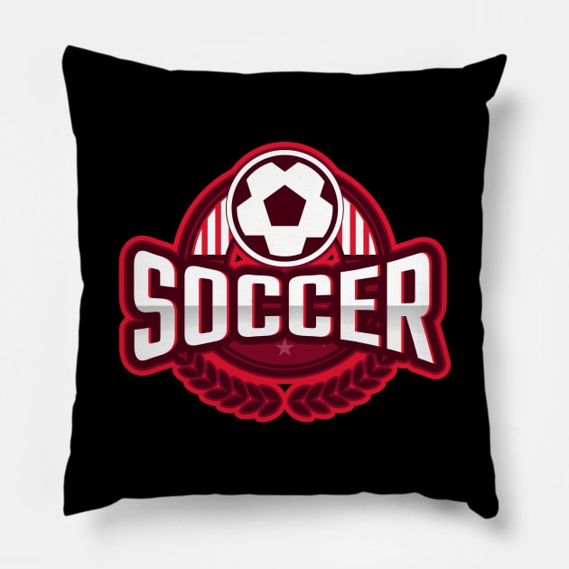 Soccer Pillow by poc98