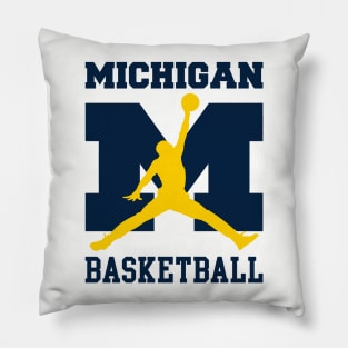 Michigan Basketball Pillow