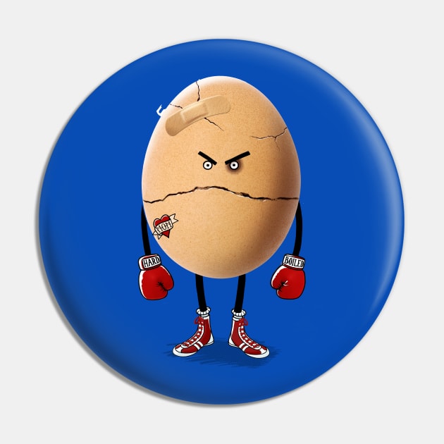 Hard Boiled Pin by victorcalahan