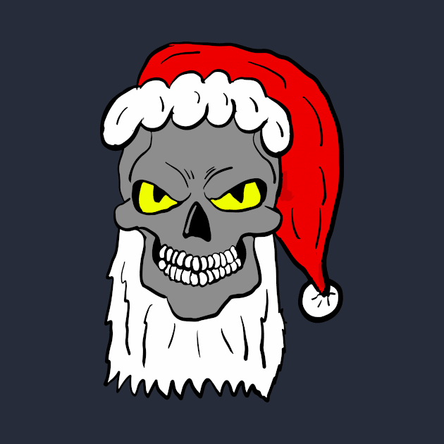 Skull Santa by Eric03091978