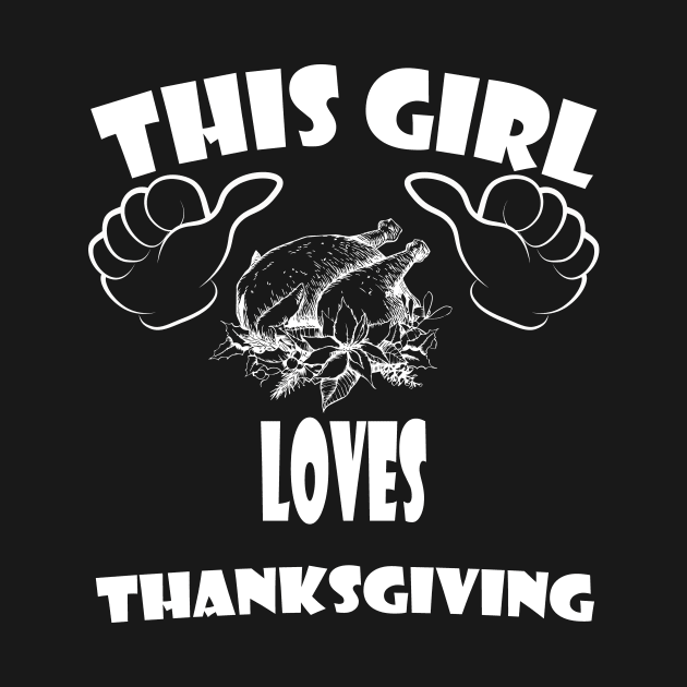 this girl loves Thanksgiving by rashiddidou