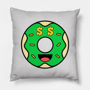 The Money Donut Pillow