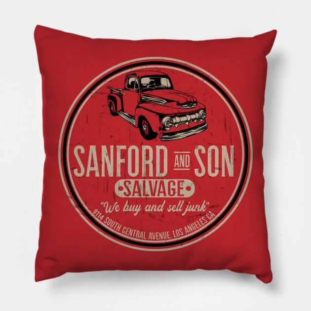 Sanford and Son Pillow by carloj1956