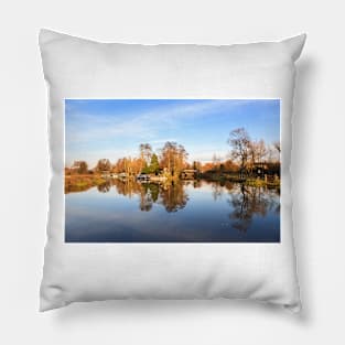 River Wey, Pyrford, Surrey Pillow