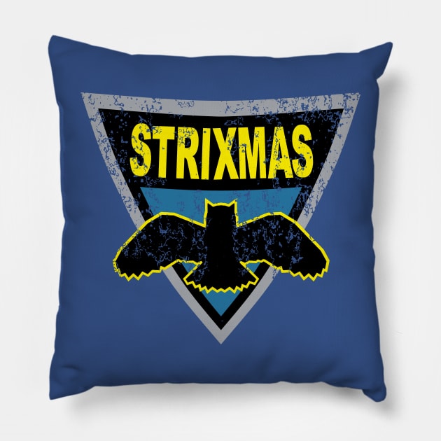 The StrixMas Shield Pillow by J. Rufus T-Shirtery