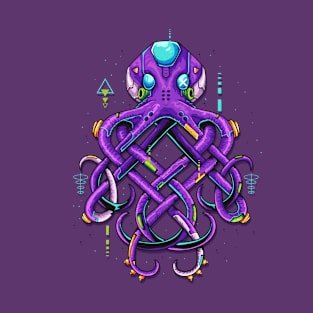 Kraken Mecha- Octopus T-Shirt