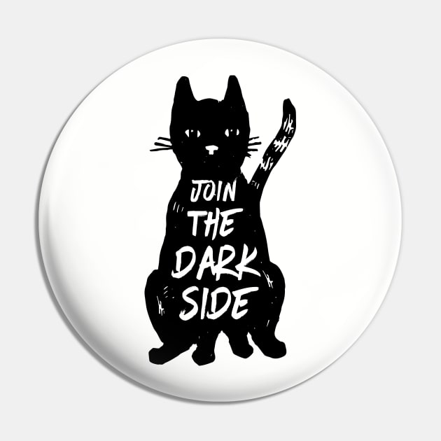 Black Cat Pin by luckybengal