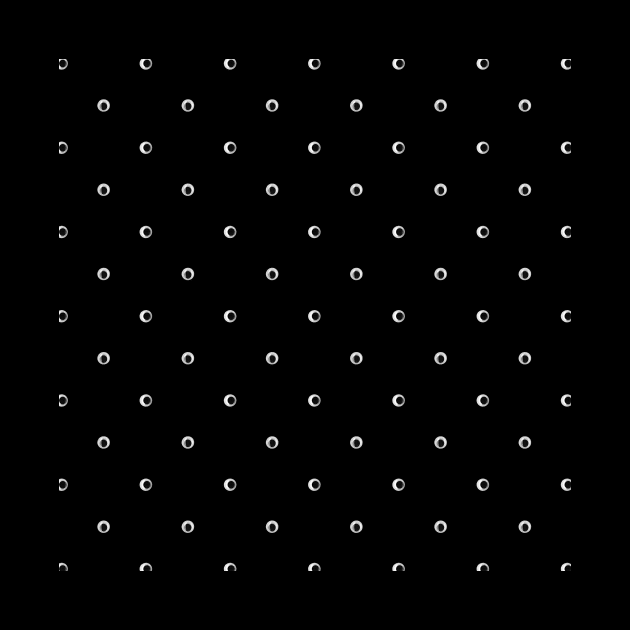 Googly eye polka – black by crumpetsandcrabsticks