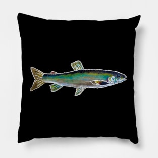 Fishes in Stitches 030 Trout Pillow