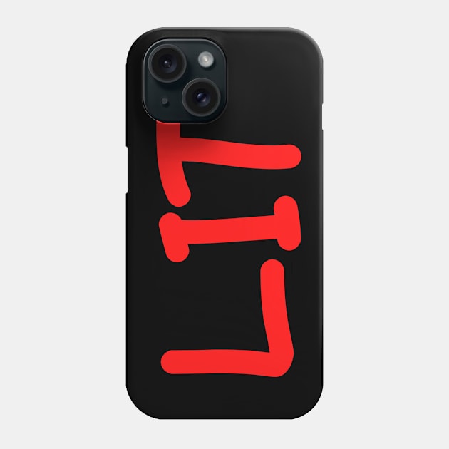 lit Phone Case by PlayfulPeepsClub