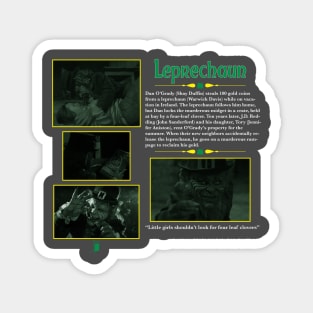 Leprechaun Synopsis Design Magnet