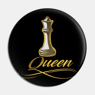 Queen (Chess) Pin