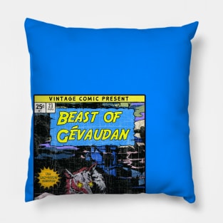BEAST OF GEVAUDAN VINTAGE Pillow