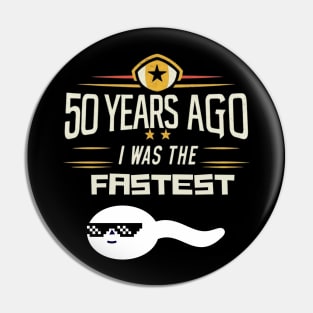 50th-birthday Pin