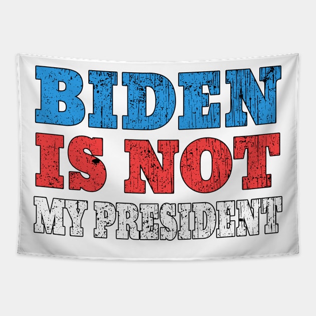 biden is not my president Tapestry by Ghani Store