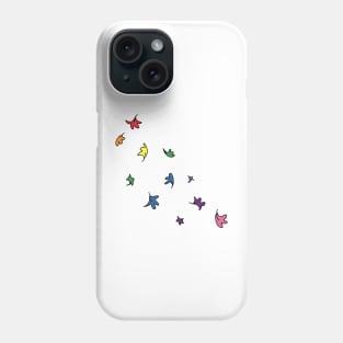 Heartstopper Leaves (Rainbow pride colours) Phone Case