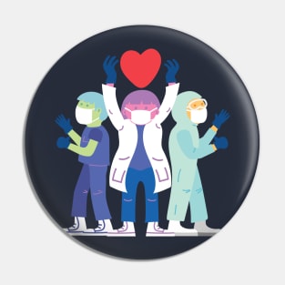 Essential Employee love Pin