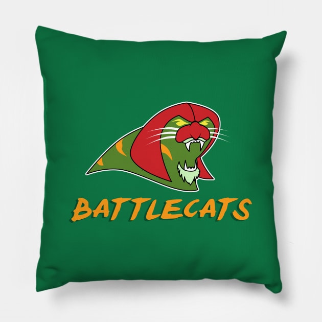 Battlecats Pillow by FletchBoogie