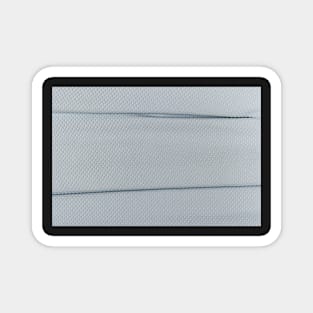 Blue cotton fabric texture background Magnet