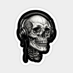 Skull Beats: Macabre Melodies Magnet