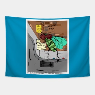 Street Fly Tapestry