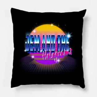 Design Jem Proud Name Birthday 70s 80s 90s Color Pillow