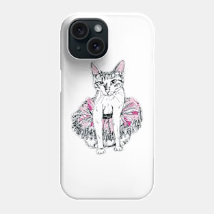 Cat in tu-tu Phone Case