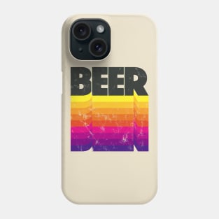 Beer Retro Style by Treaja Phone Case