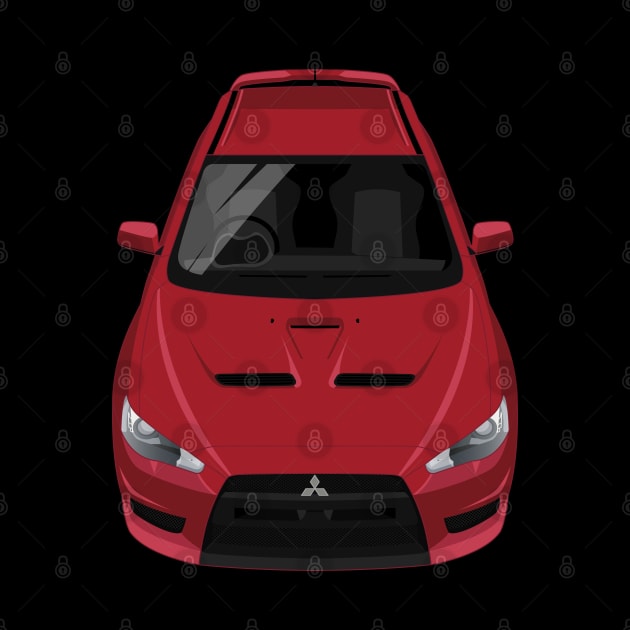 Lancer Evolution X Evo 10 2008-2016 - Red by jdmart