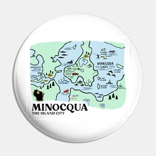 Minocqua Map Pin