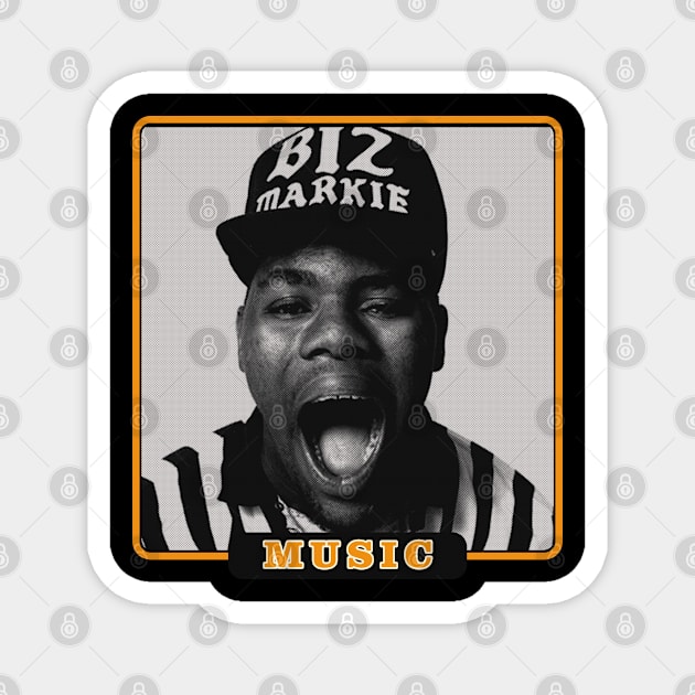 MusicBiz Markie Magnet by Rohimydesignsoncolor