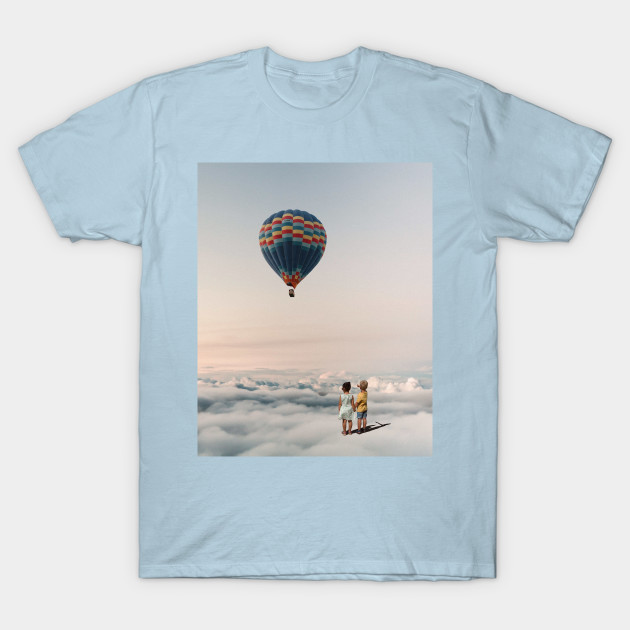 Disover LOOK - Hot Air Balloon - T-Shirt