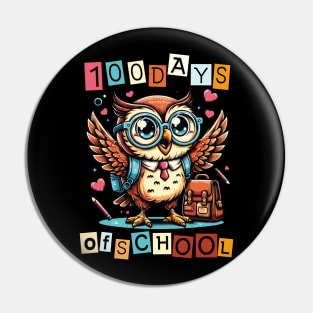100 days of school Pin