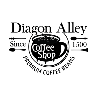 Diagon Alley Coffee Shop T-Shirt