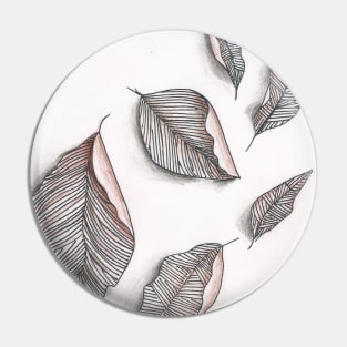 Dry Leaves Pin