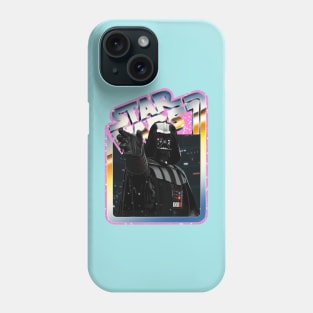 The Villain (pink starfield, chrome background) Phone Case