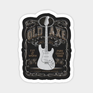 Old Axe Strat Magnet