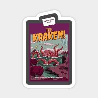 The Kraken. Pirates inspired Magnet