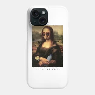 Modern Mona Lisa party Phone Case
