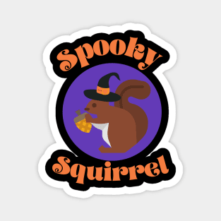 Spooky Squirrel Magnet