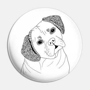 Puggle Dog Pin