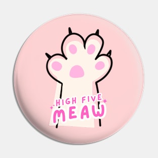 High five meaw Pin