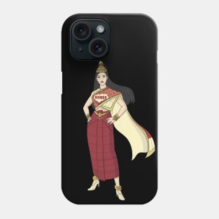 Khmer Cambodian Strong Woman Phone Case