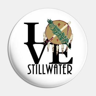 LOVE Stillwater Oklahoma Pin