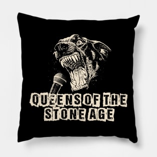 qotsa ll beast scream Pillow