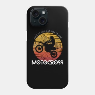 MOTOCROSS, wear your extreme sport Phone Case