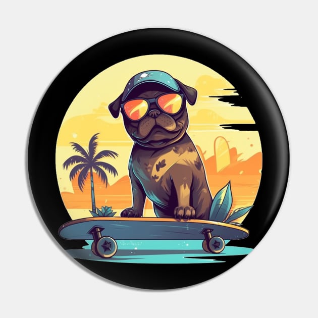 Livin La Vida Pug Life Pin by apsi